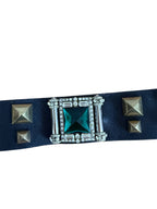 Rare Roberto Cavalli F/W 2003 leather choker Runway