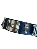 Rare Roberto Cavalli F/W 2003 leather choker Runway