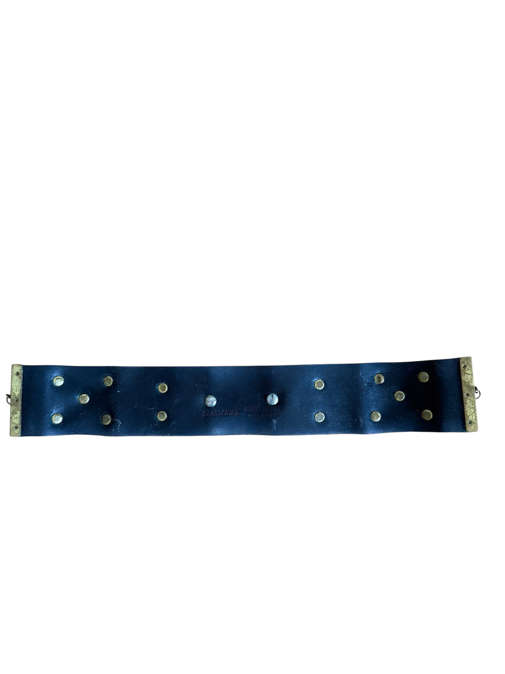 Rare Roberto Cavalli F/W 2003 leather choker Runway