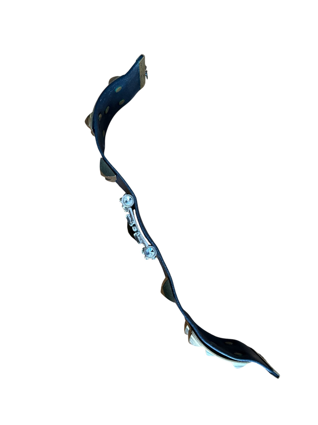 Rare Roberto Cavalli F/W 2003 leather choker Runway