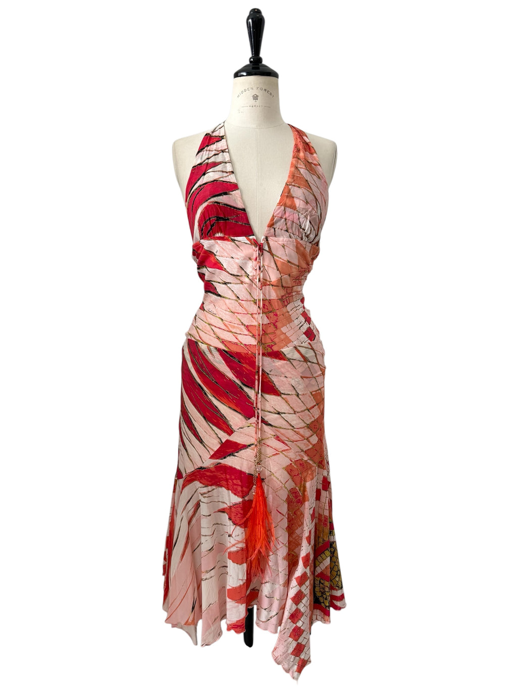Roberto Cavalli S/S 2004 silk set