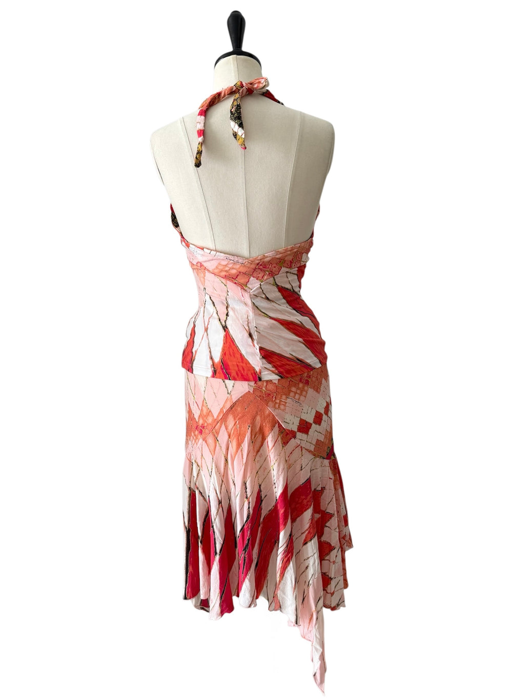 Roberto Cavalli S/S 2004 silk set