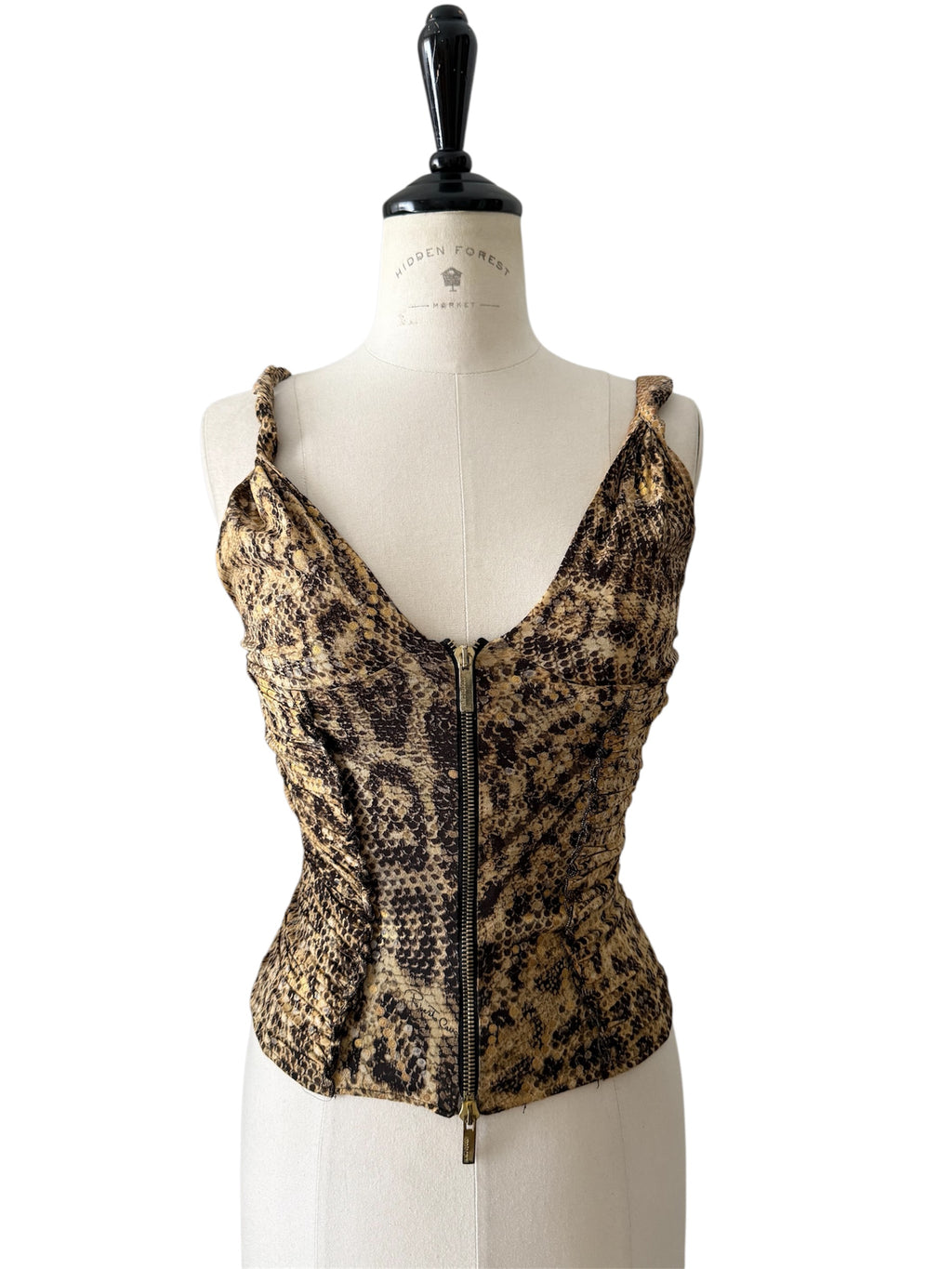 Roberto Cavalli F/W 2003 silk set
