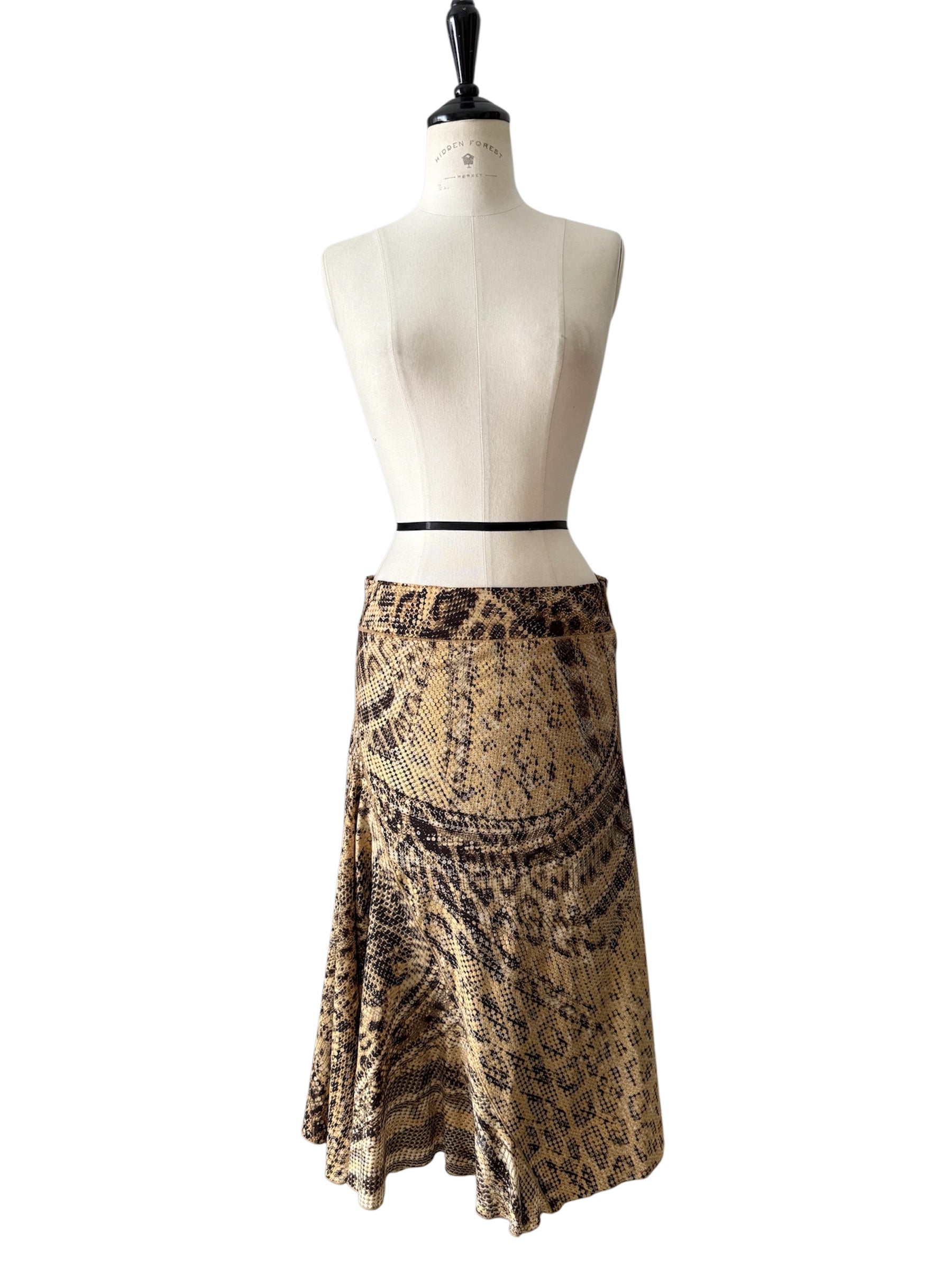 Roberto Cavalli F/W 2003 silk set