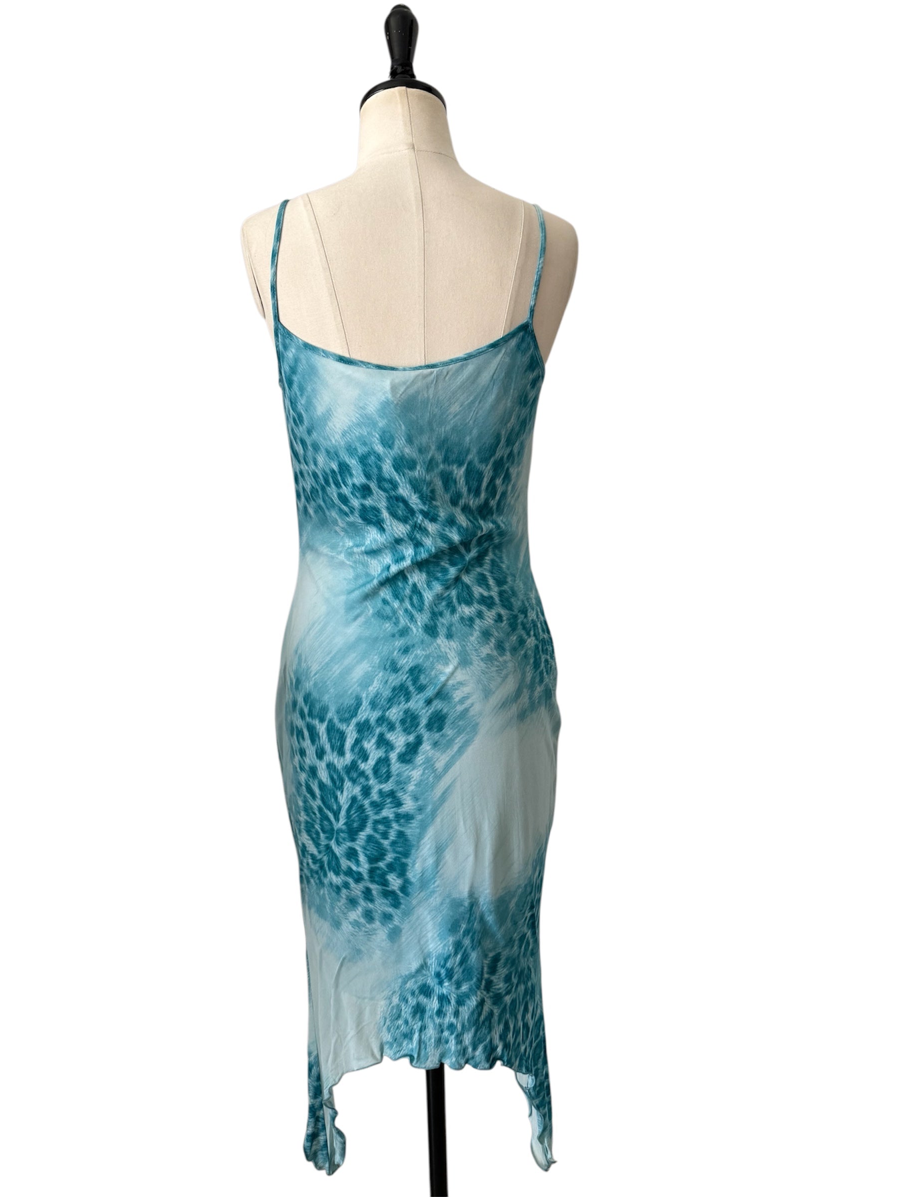 Class Cavalli asymmetric dress 2000s