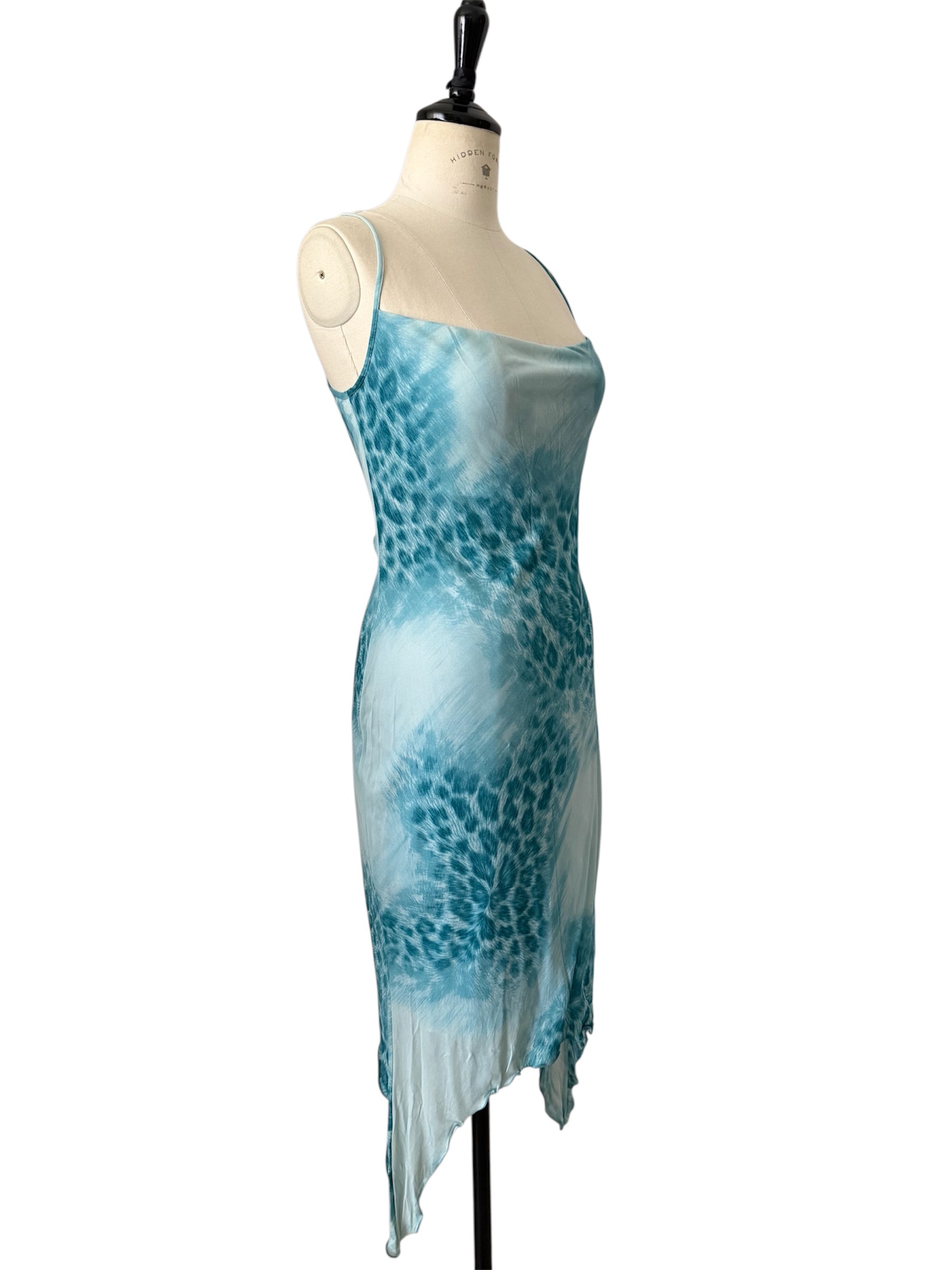 Class Cavalli asymmetric dress 2000s