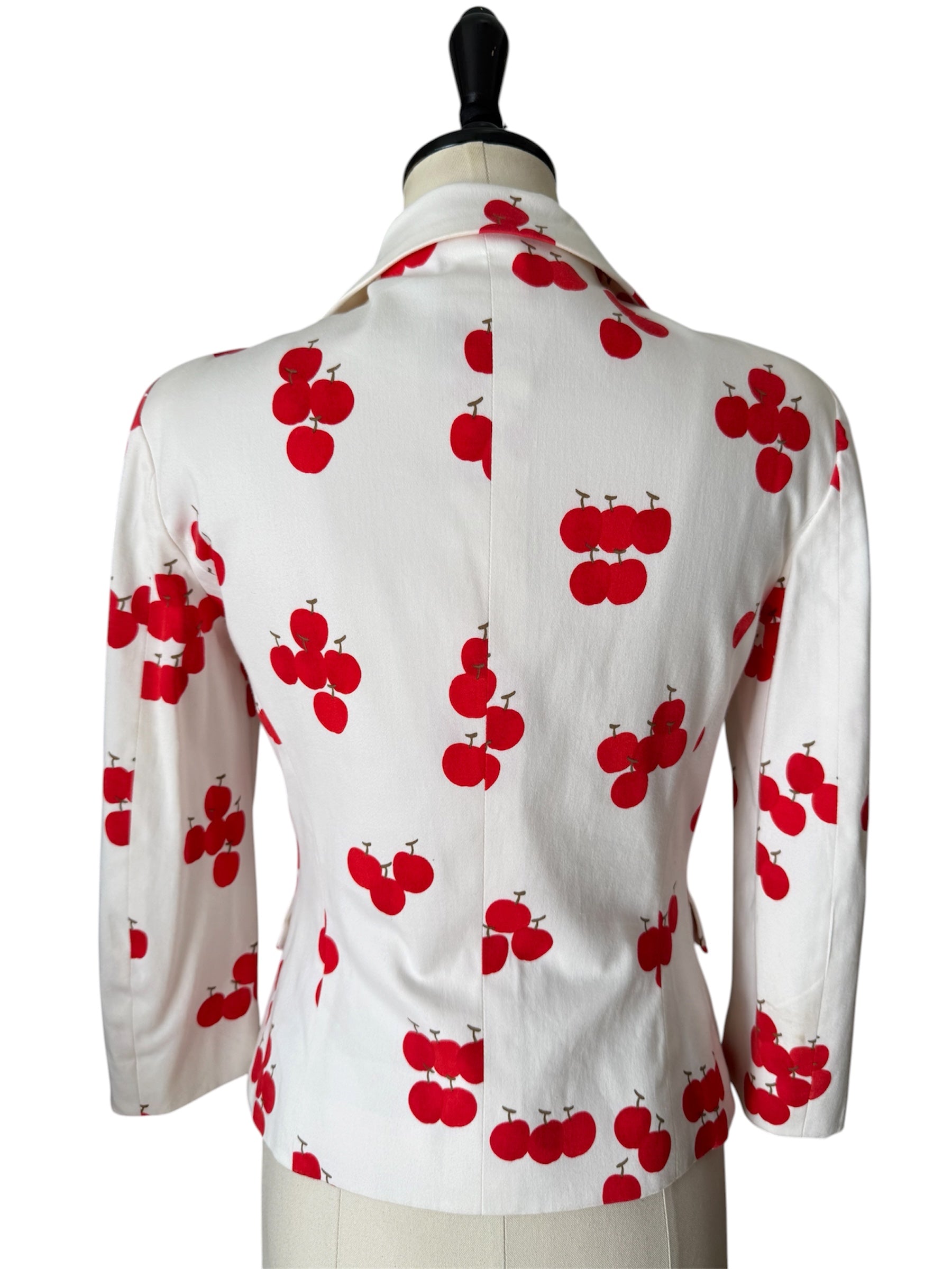 Moschino vintage Jacket cherry print