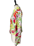 Moschino zipper jacket with fruits veggie print vintage