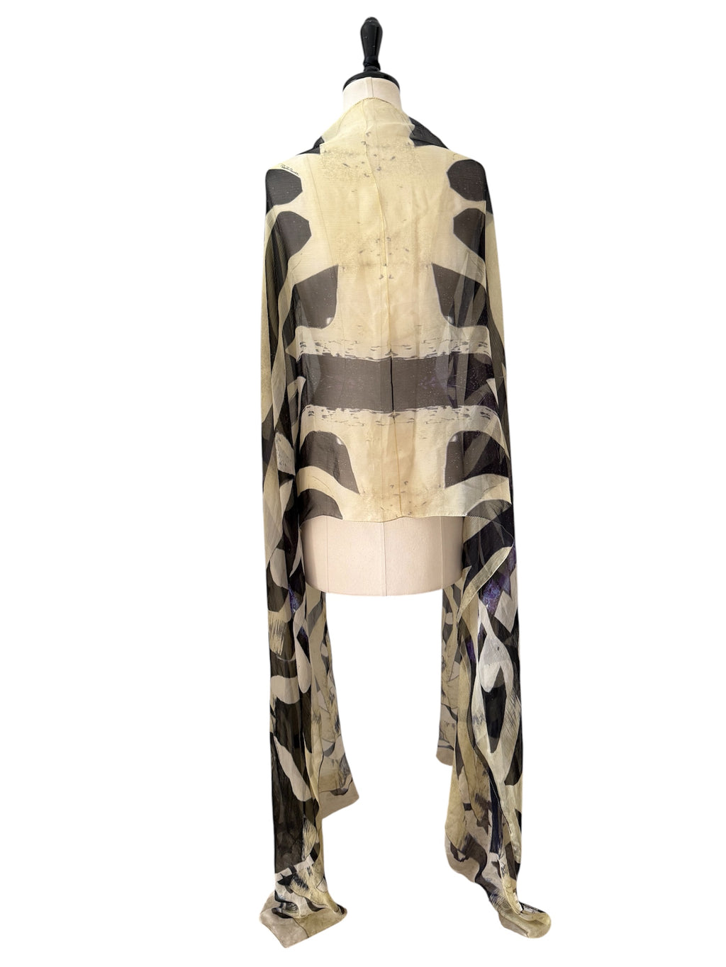 Roberto Cavalli SS 2007 silk multicolor shawl