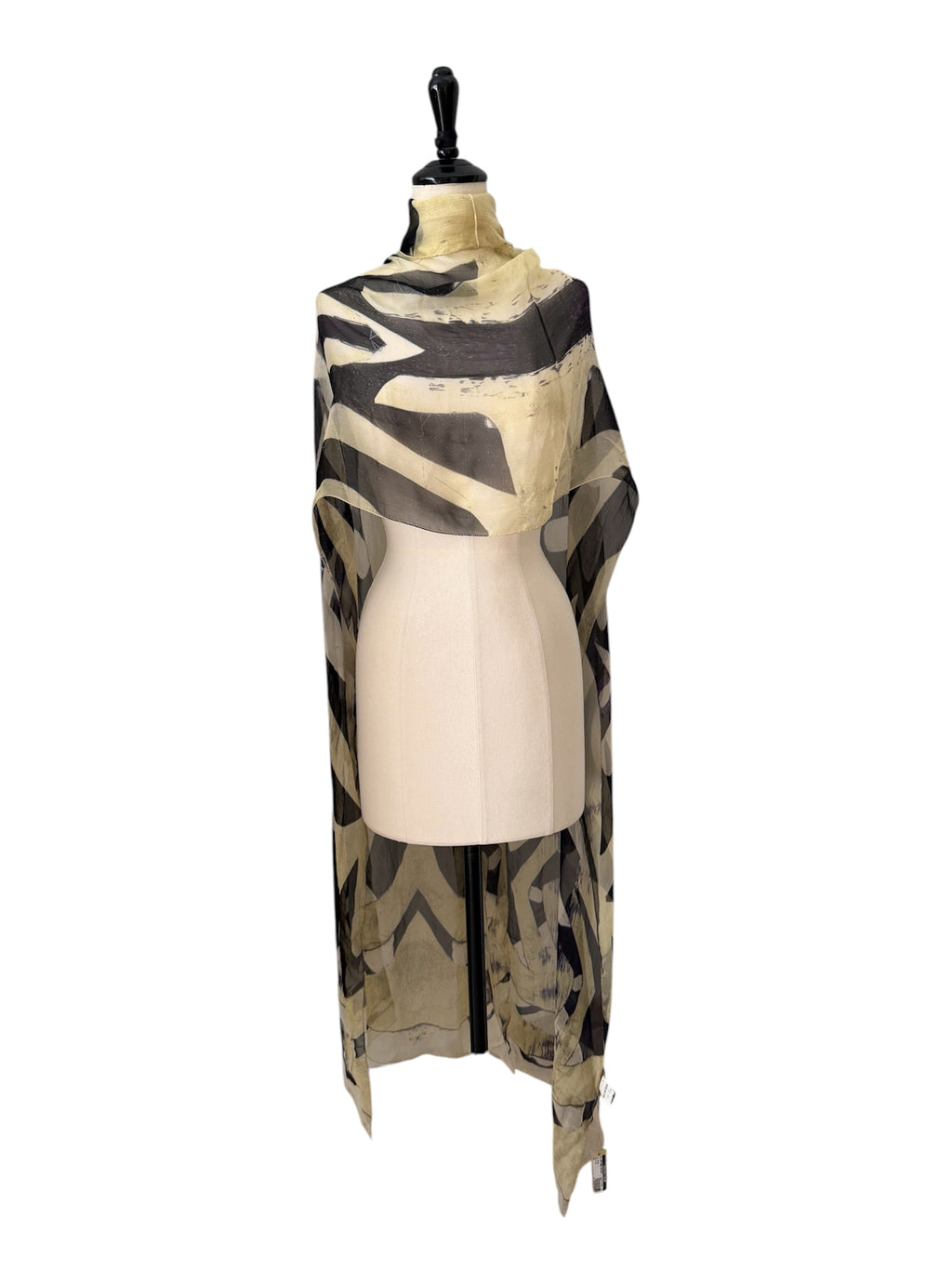 Roberto Cavalli SS 2007 silk multicolor shawl