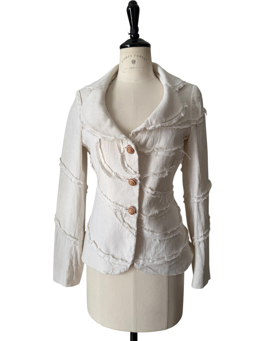 Moschino Cheap And Chic Moschino Cheap and Chic linen suit 90s snail buttons Suit Emilia Archive Vintage