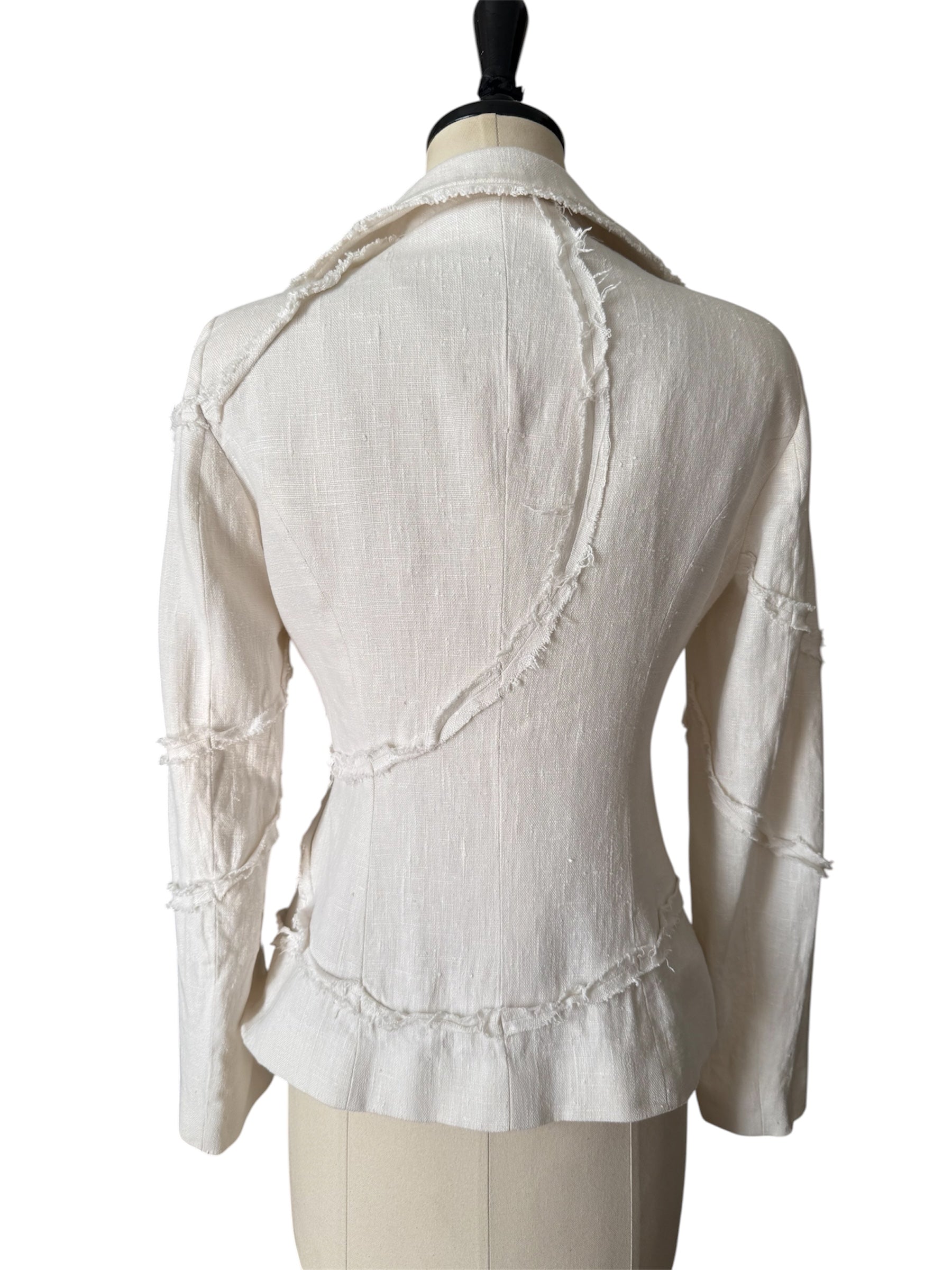 Moschino Cheap And Chic Moschino Cheap and Chic linen suit 90s snail buttons Suit Emilia Archive Vintage