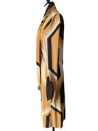 Gucci FW 2000 Runway gold Kaleidoscope dress by Tom Ford