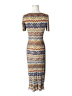 Missoni SS1994 rare Runway Set Archive Dress Gilet Necklace 