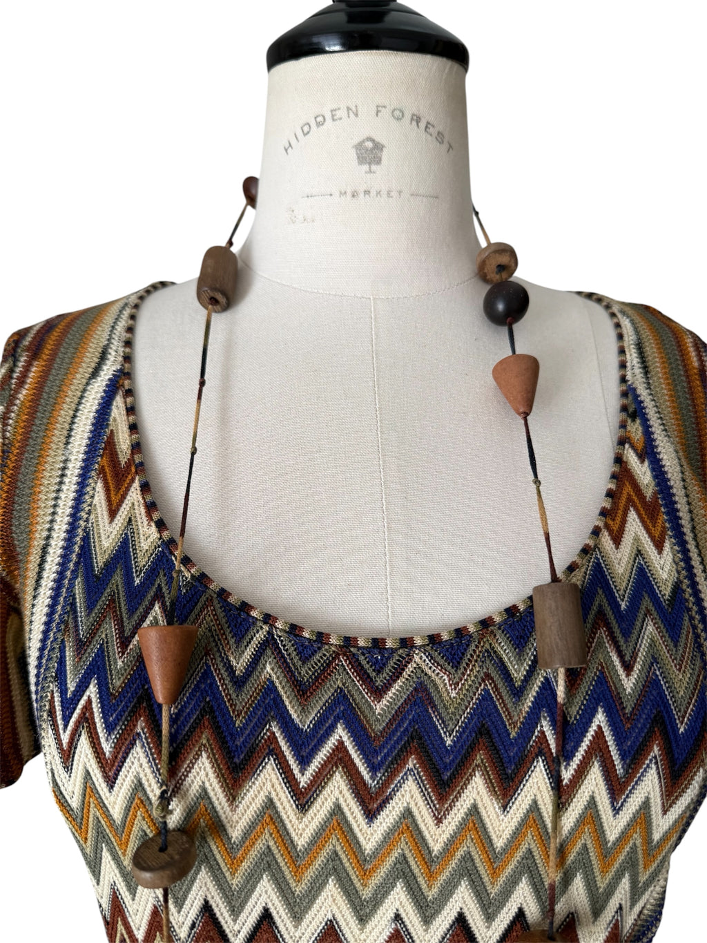 Missoni SS1994 rare Runway Set Archive Dress Gilet Necklace 