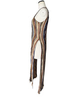 Missoni SS1994 rare Runway Set Archive Dress Gilet Necklace 