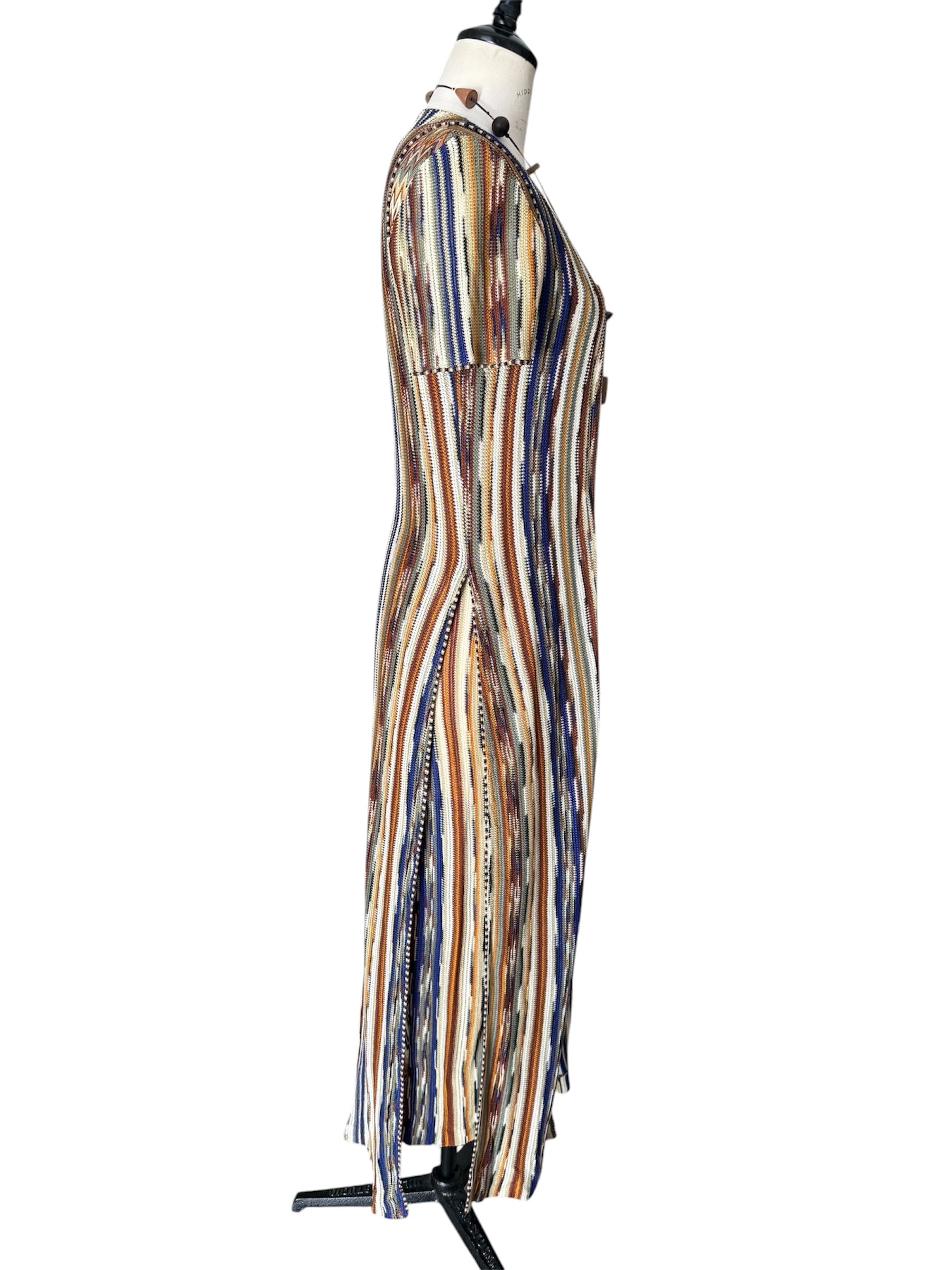 Missoni SS1994 rare Runway Set Archive Dress Gilet Necklace 