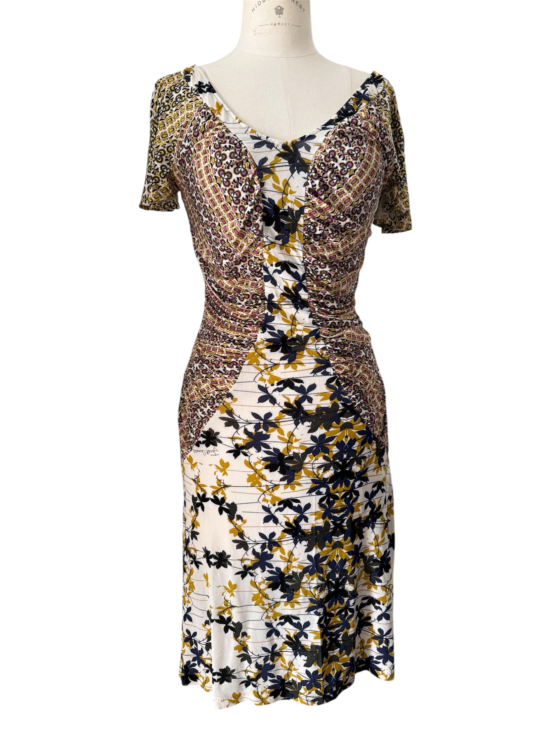 Just Cavalli multicolored knee-length dress vintage