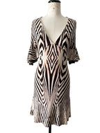 Roberto Cavalli 2007 circa zebra mini dress