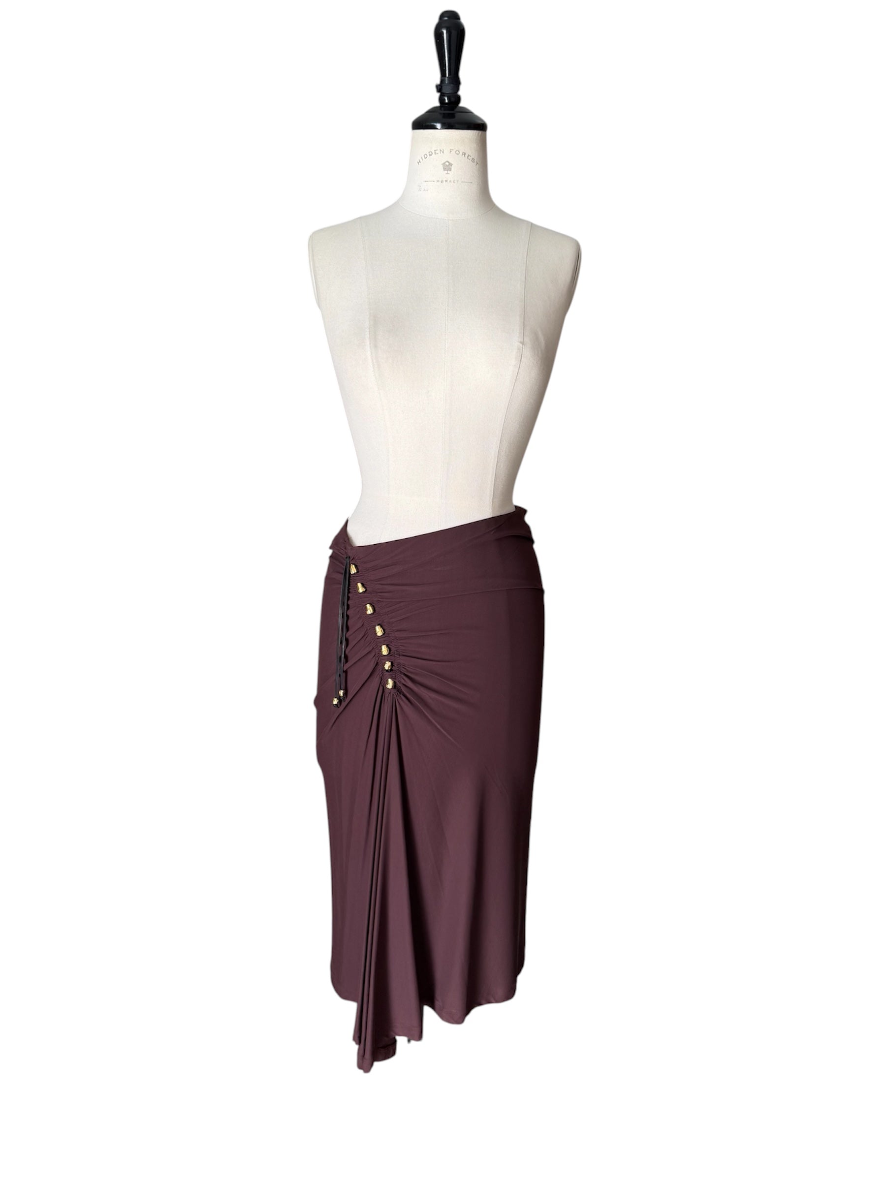 Rare Roberto Cavalli FW 2004 Runway purple set