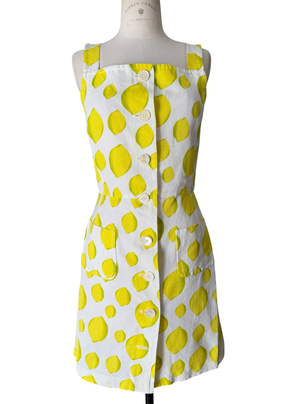 Iceberg SS 1996 Runway lemons dress