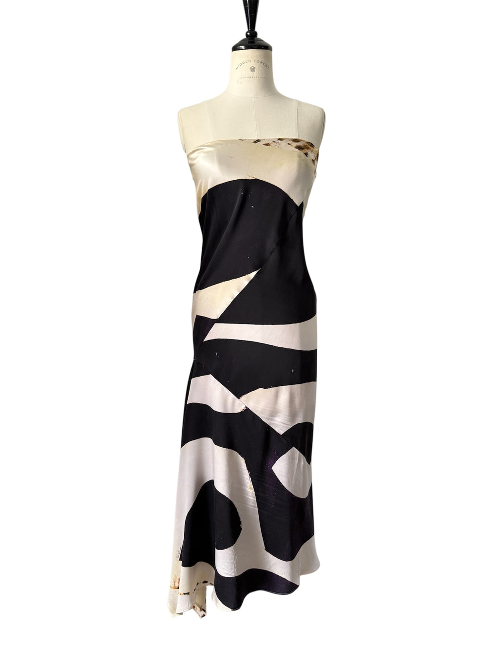 Roberto Cavalli SS 2007 silk dress skirt multi-colored