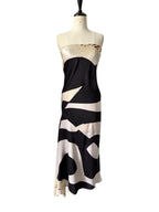 Roberto Cavalli SS 2007 silk dress skirt multi-colored