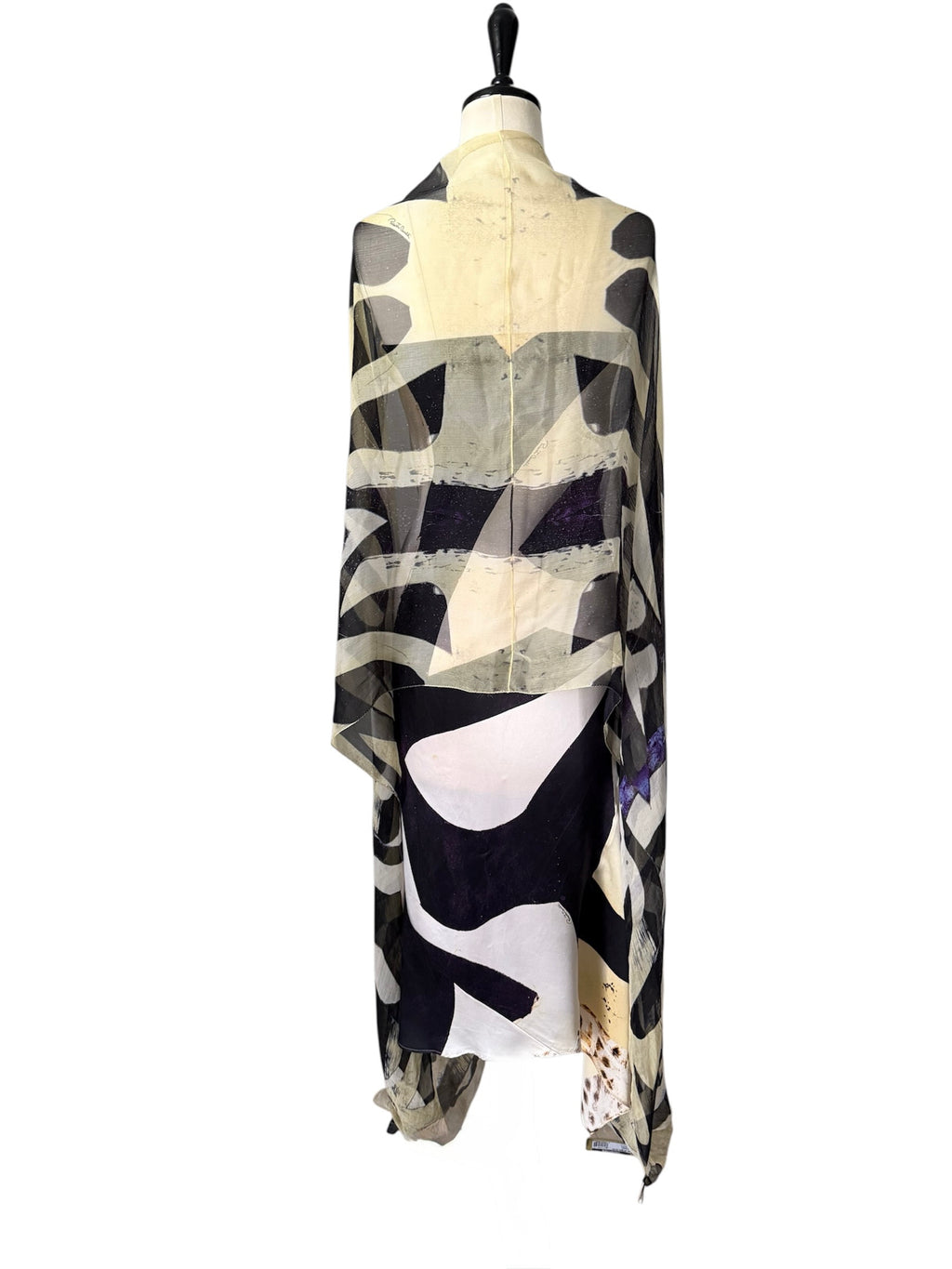 Roberto Cavalli SS 2007 silk dress skirt multi-colored