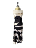 Roberto Cavalli SS 2007 silk dress skirt multi-colored