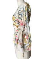Roberto Cavalli SS 2007 Silk suit blouse and long skirt
