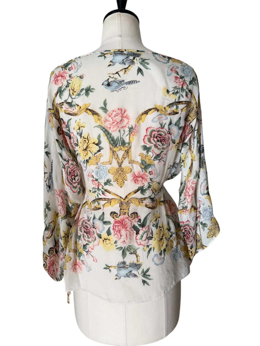 Roberto Cavalli SS 2007 Silk suit blouse and long skirt