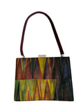 Iceberg SS 1999 Runway multicolor silk pochette