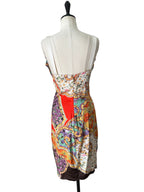 Roberto Cavalli 2006/2007 circa multicolored silk dress