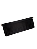 Jil Sander black silk clutch pochette black 2000s