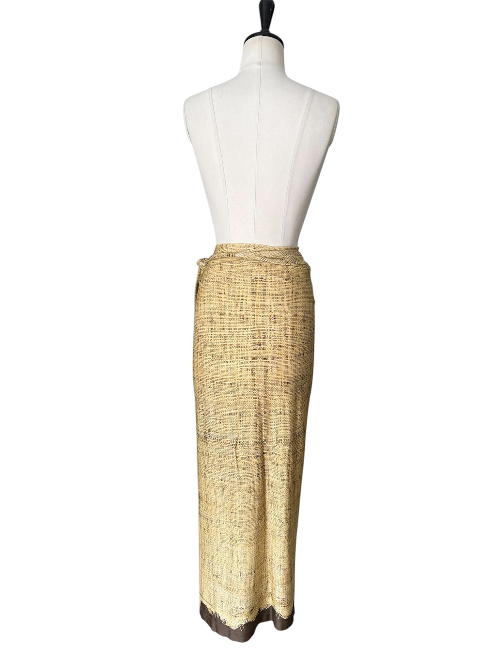 Rare Roberto Cavalli SS 1997 Runway sarong skirt