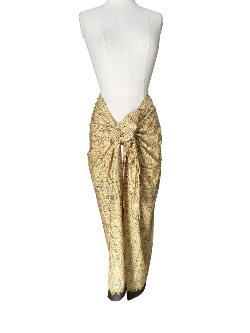 Rare Roberto Cavalli SS 1997 Runway sarong skirt
