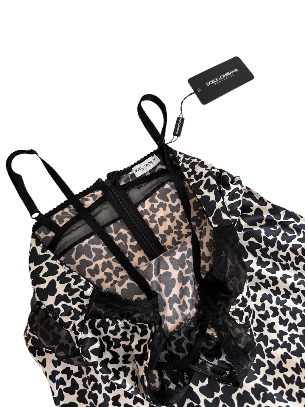 D&G butterflies slip dress knee-length