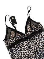D&G butterflies slip dress knee-length