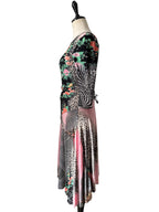 Class Roberto Cavalli midi length vintage dress 2000s