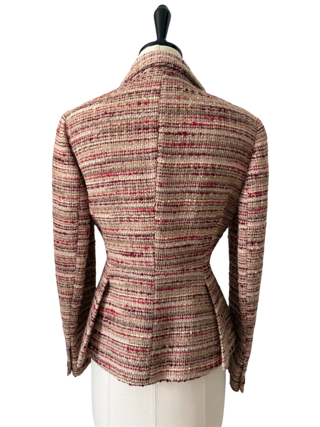 Rare Prada Runway full look FW 2000 wool tailleur set
