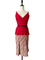 Rare Prada Runway full look FW 2000 wool tailleur set
