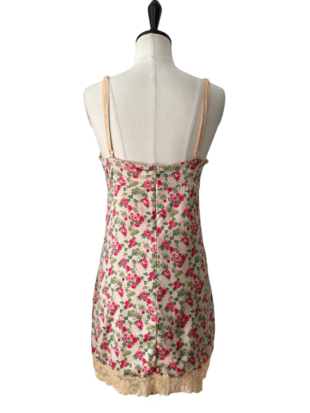 Dolce & Gabbana floral lace mini dress vintage early 2000s