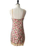 Dolce & Gabbana floral lace mini dress vintage early 2000s