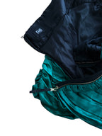 D&g vintage green silk bustier top