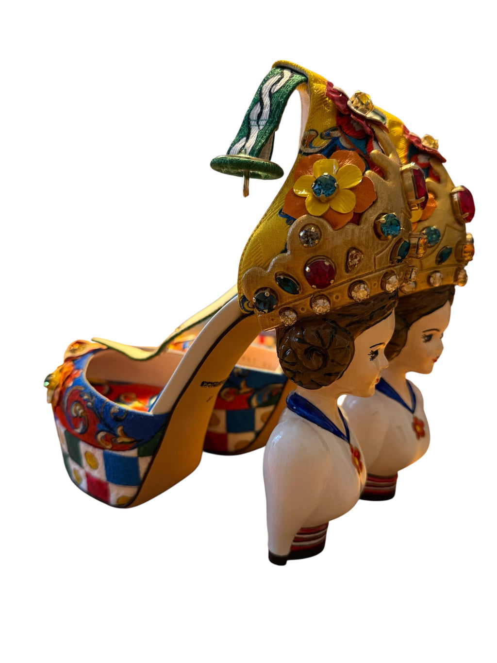 Dolce & Gabbana sandals Sicily SS 2016 Haute Couture