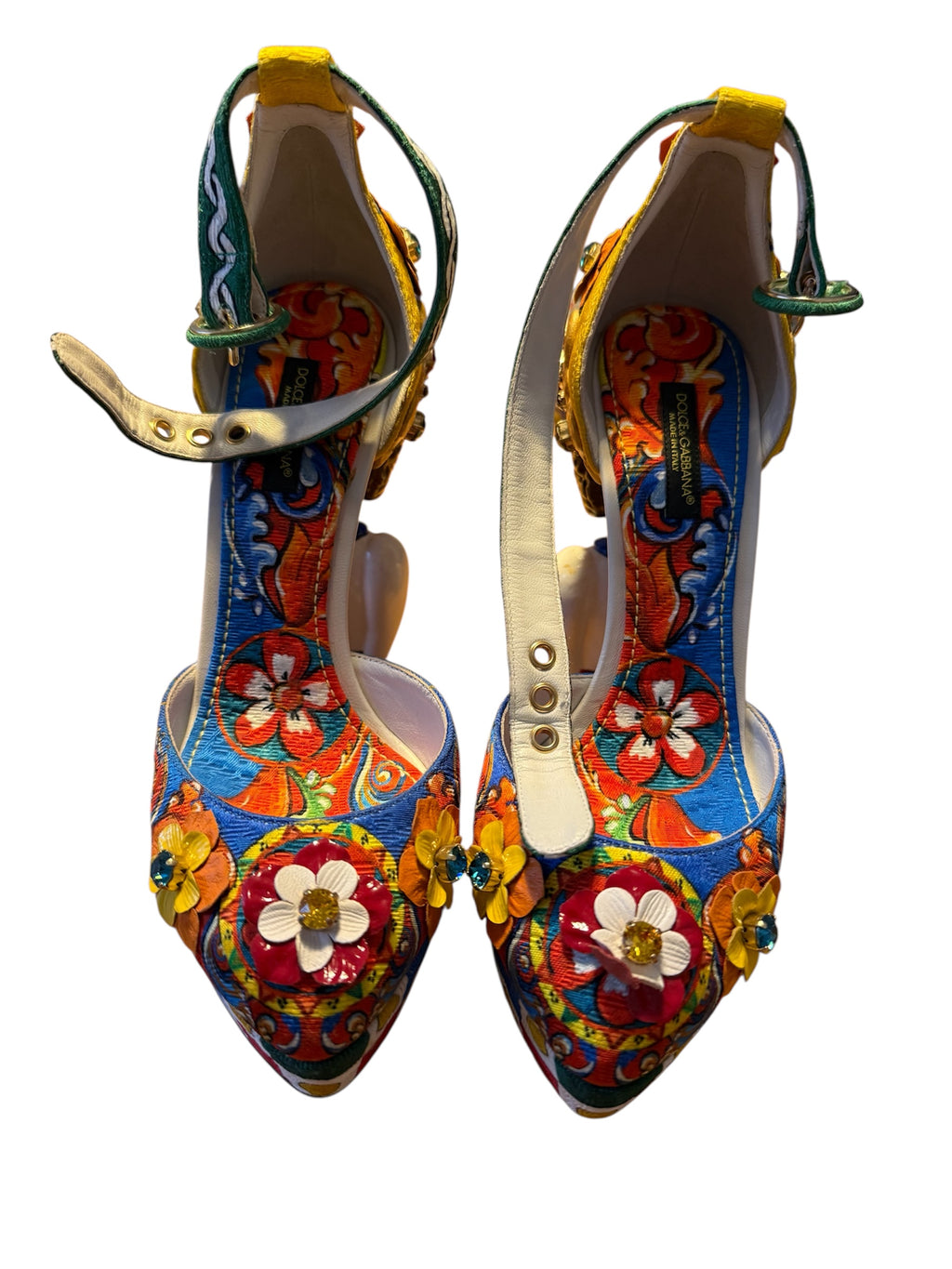 Dolce & Gabbana sandals Sicily SS 2016 Haute Couture