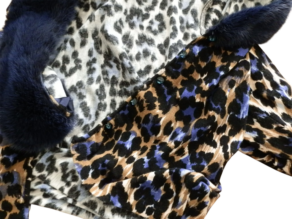 Blumarine FW 1998/2001 leopard print set