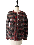Chanel early 2000s crochet knitted wool jacket cardigan