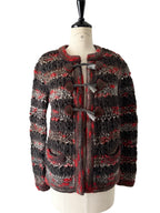 Chanel early 2000s crochet knitted wool jacket cardigan