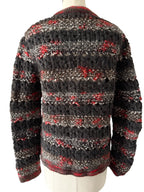 Chanel early 2000s crochet knitted wool jacket cardigan